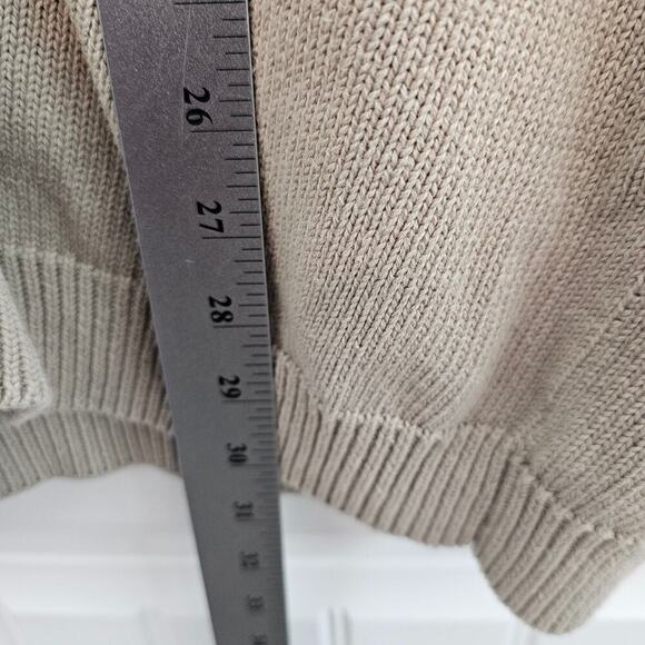 Vintage Antigua Sweater Vest Mens XL 90s Geometric Tan Preppy Academia Grandpa - Picture 7 of 8